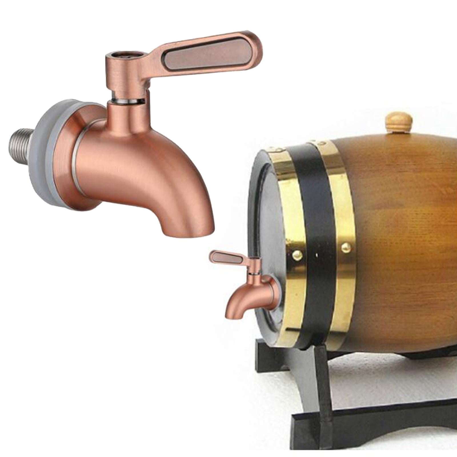 16mm Water Spigot Wine Barrel Tap Accessories for Juice Cold Rose Gold