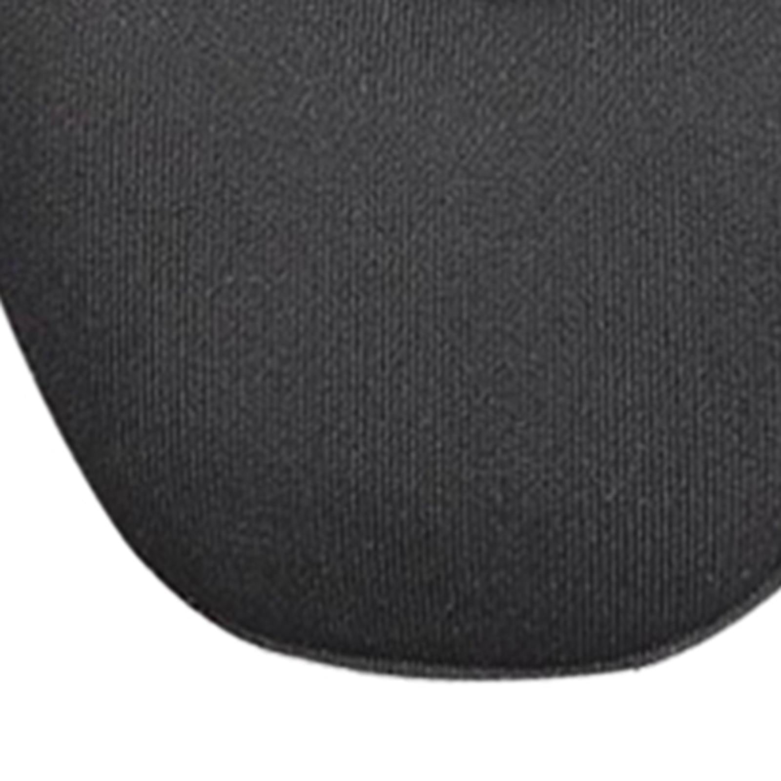 3 Pairs Shoe Filler Inserts Reusable Toe Plug Foot Brace Pads Black