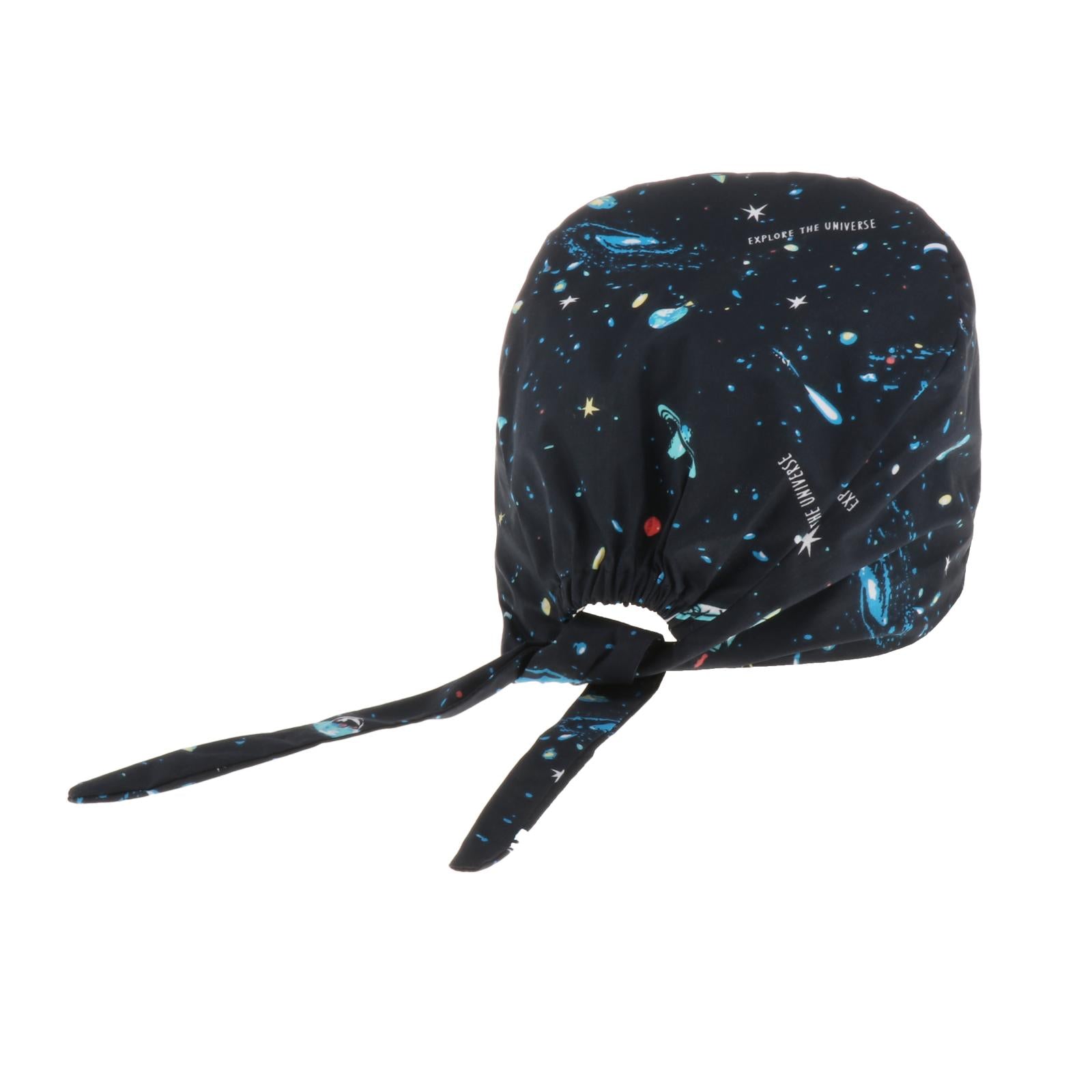 Scrub Hat Health Service Working Cover Sweatband Headwear Unisex Style 2