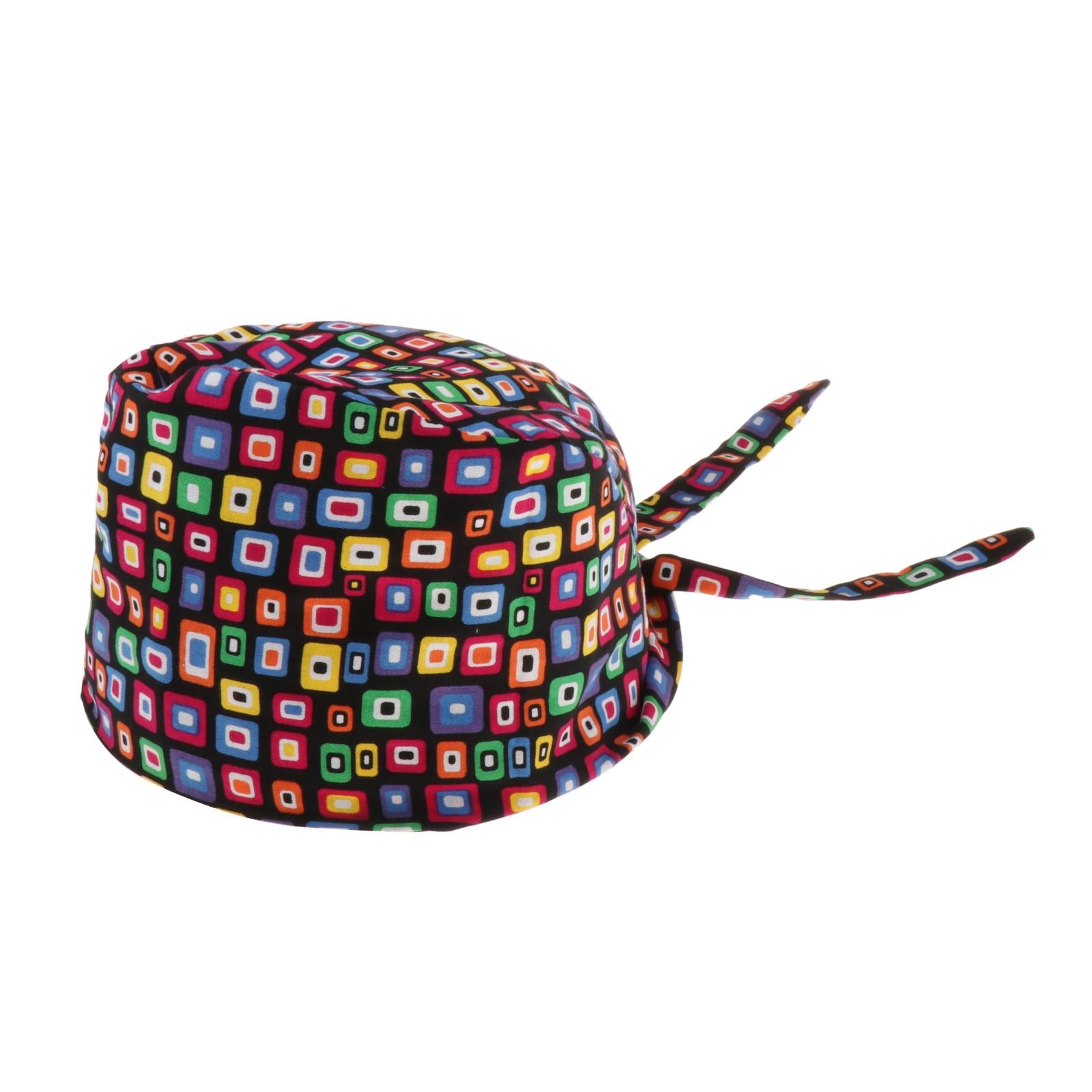 Scrub Hat Health Service Working Cover Sweatband Headwear Unisex Style 3