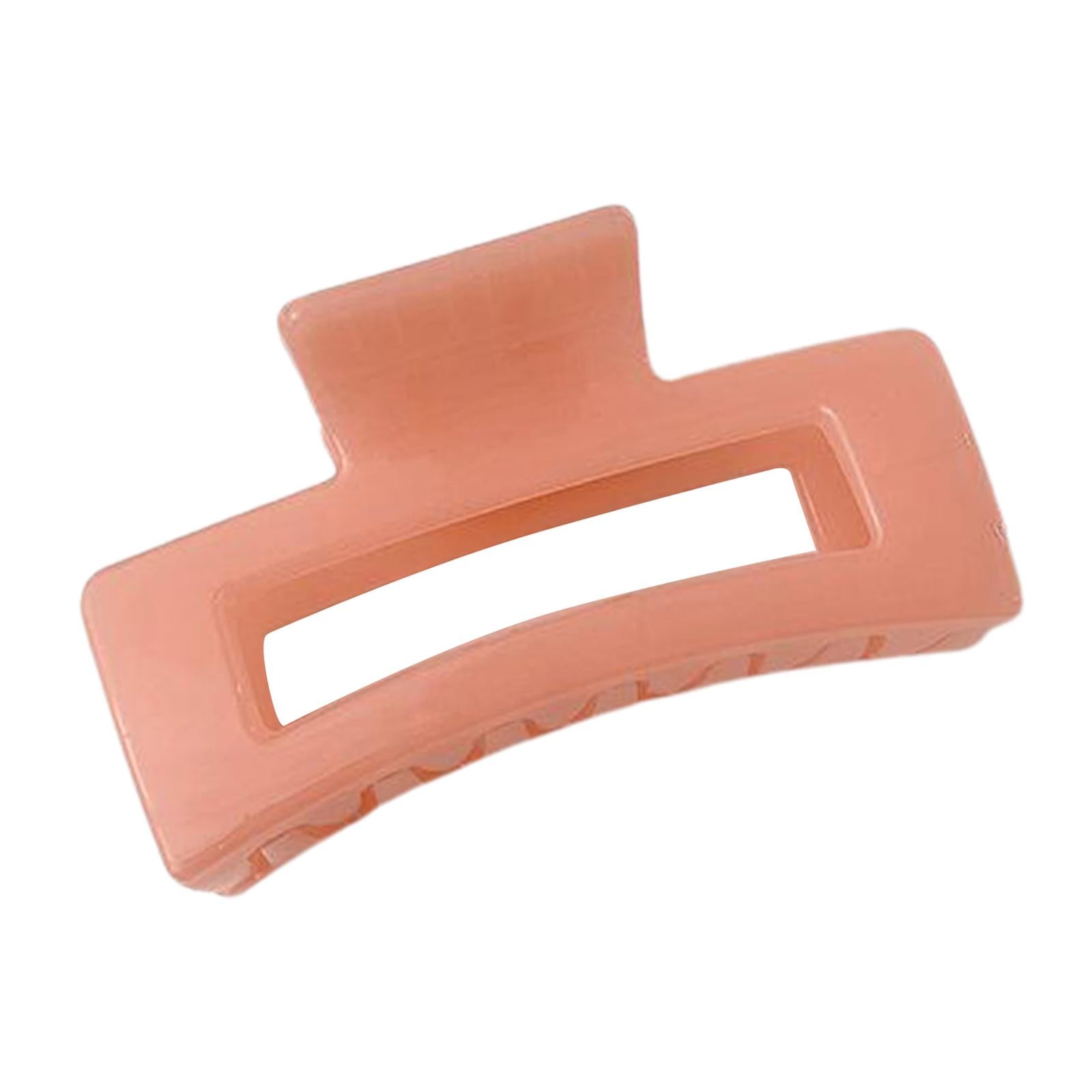 Half Claw Hair Clip Acrylic Hair Jaw Paw Hair Accessories Orange