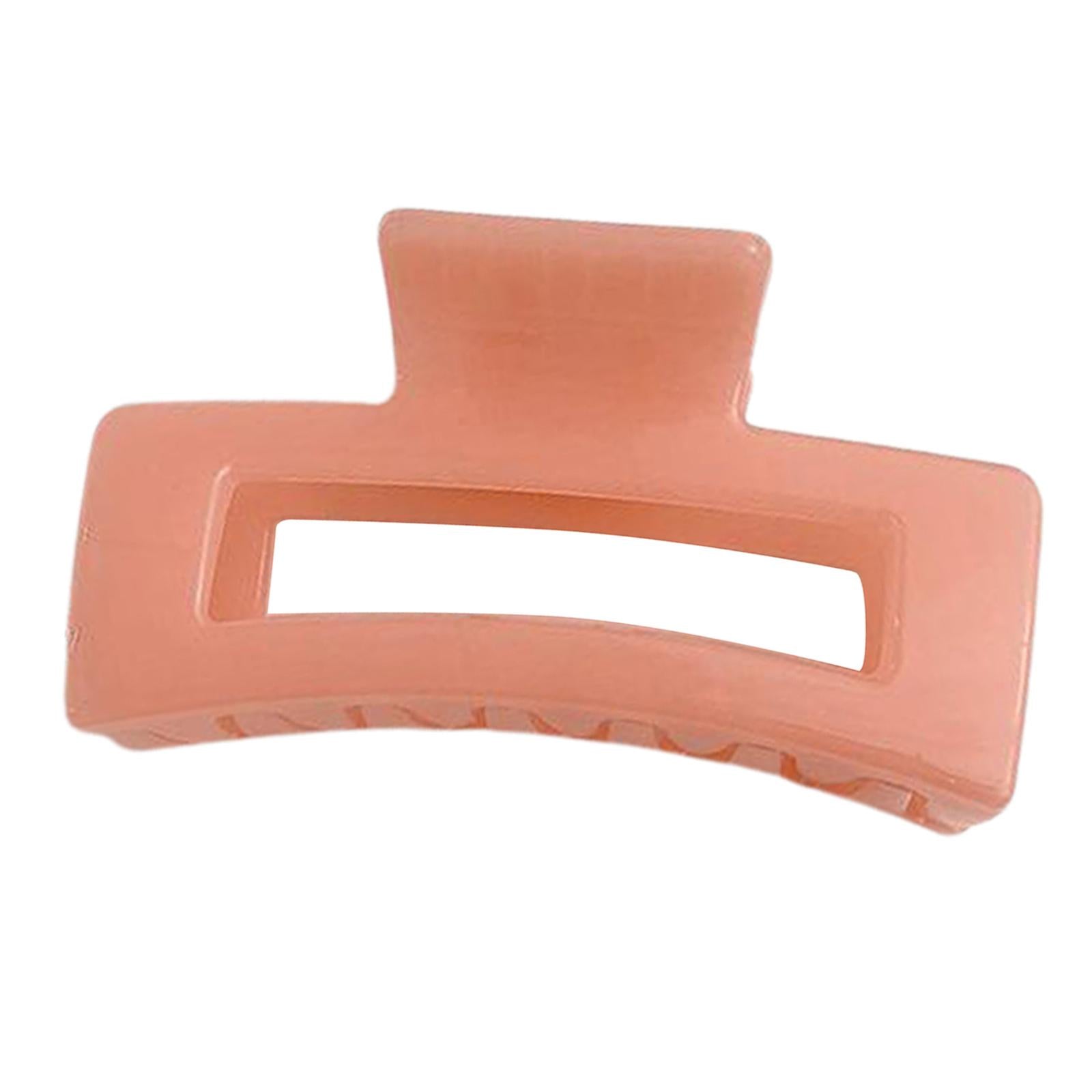 Half Claw Hair Clip Acrylic Hair Jaw Paw Hair Accessories Orange