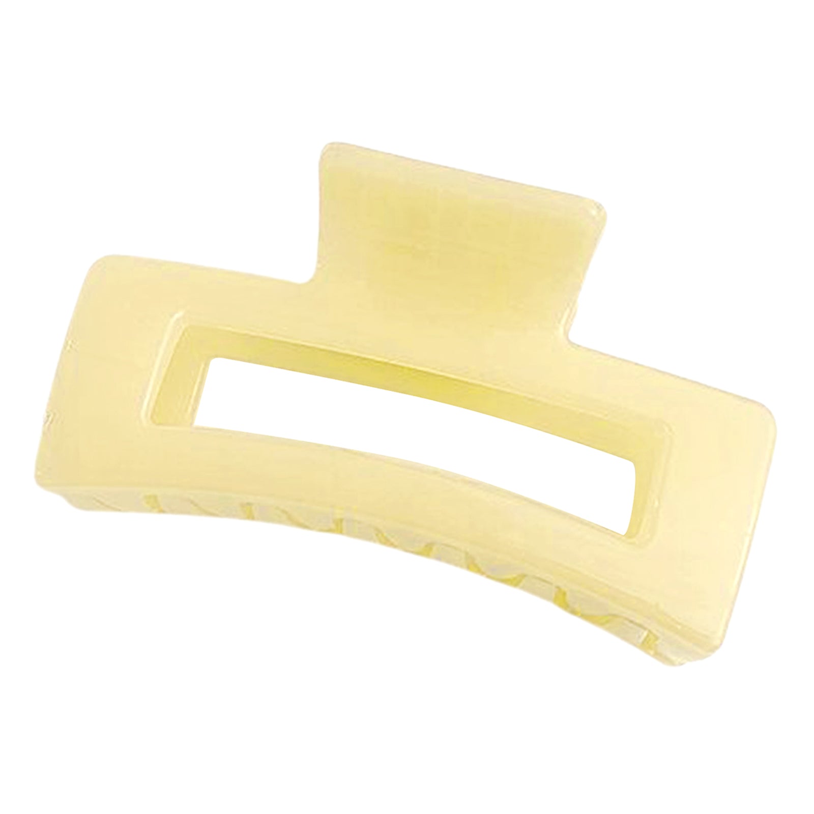 Half Claw Hair Clip Acrylic Hair Jaw Paw Hair Accessories Yellow