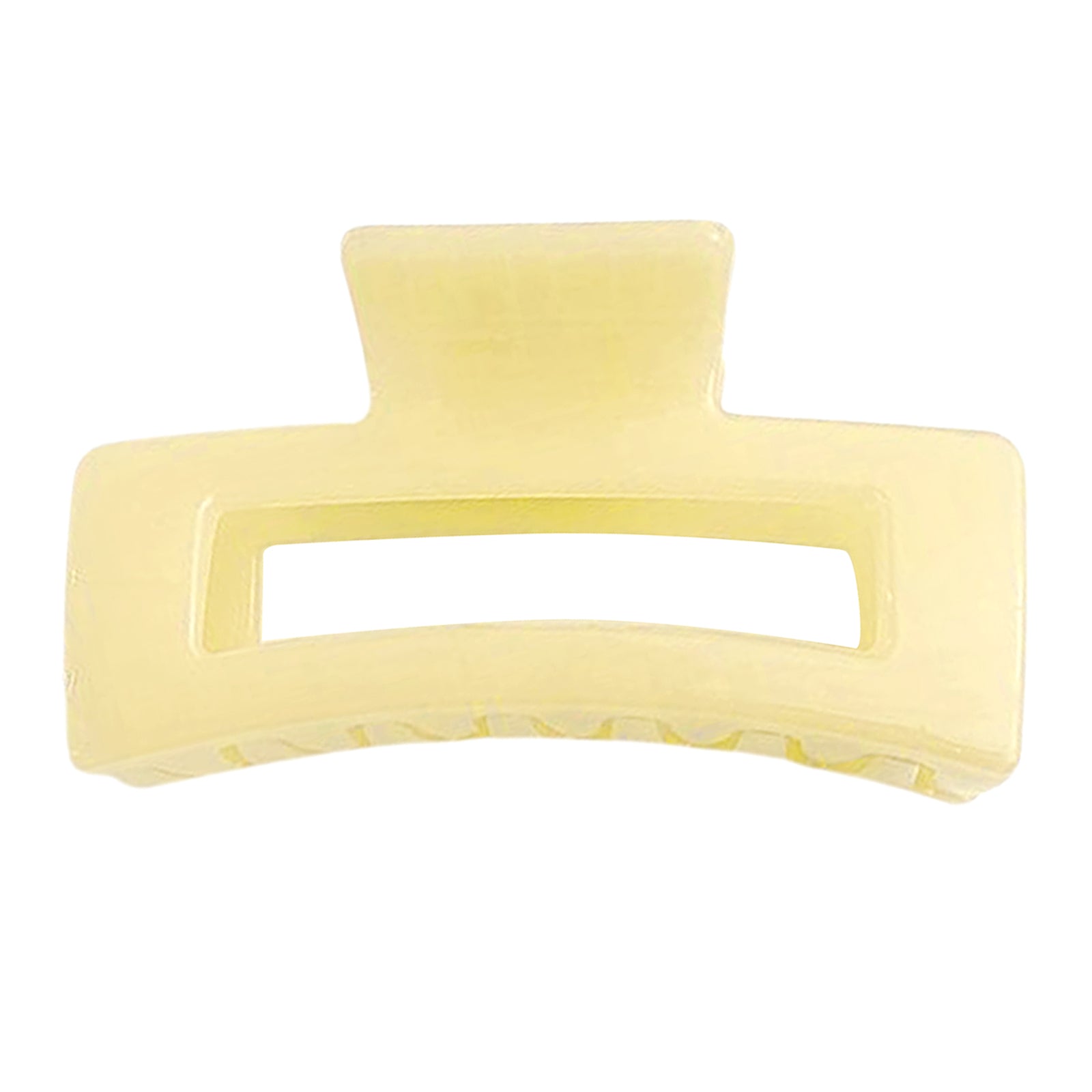 Half Claw Hair Clip Acrylic Hair Jaw Paw Hair Accessories Yellow