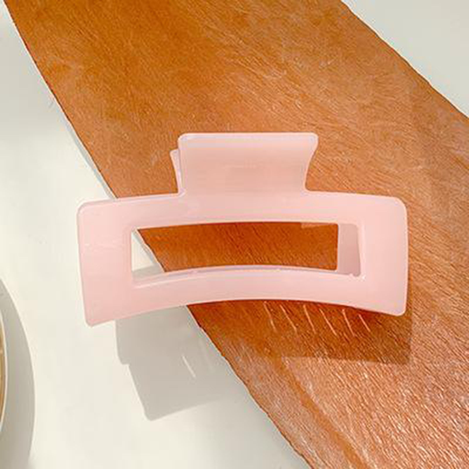Half Claw Hair Clip Acrylic Hair Jaw Paw Hair Accessories Pink