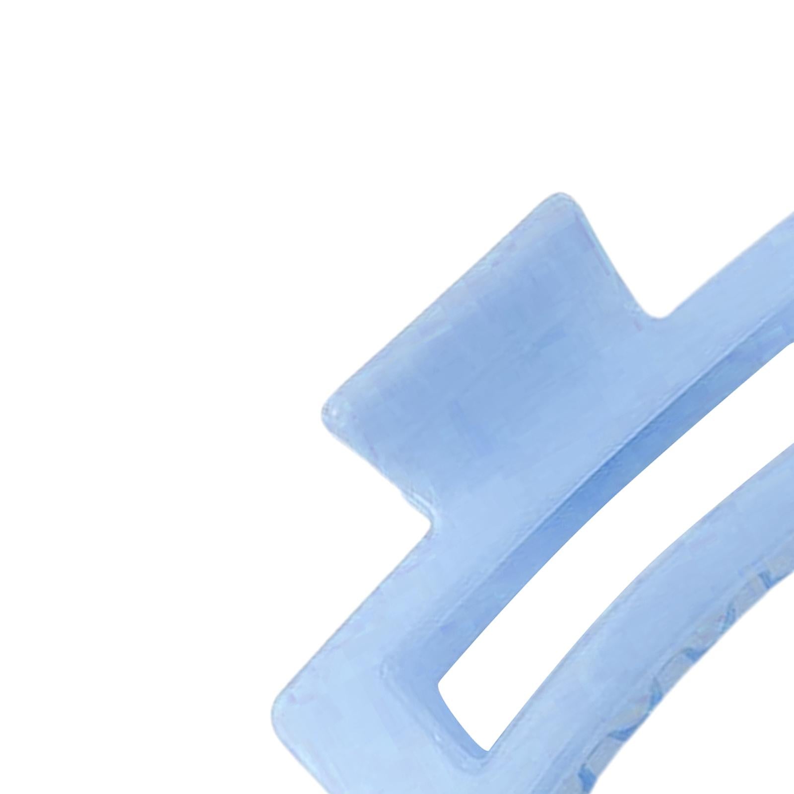 Half Claw Hair Clip Acrylic Hair Jaw Paw Hair Accessories Blue
