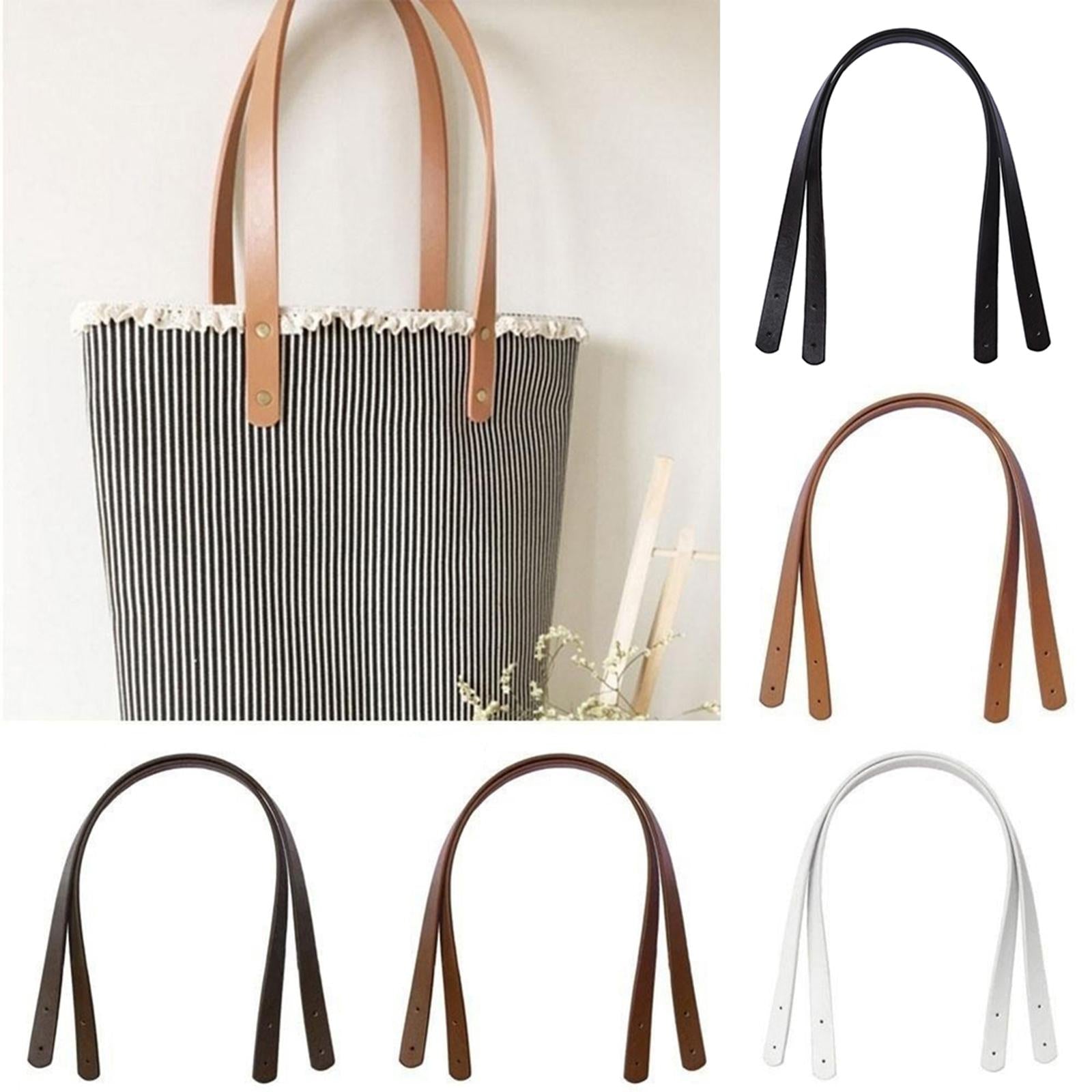 2x Bag Strap Belt Shoulder Bag Replacement Handle 60CM White