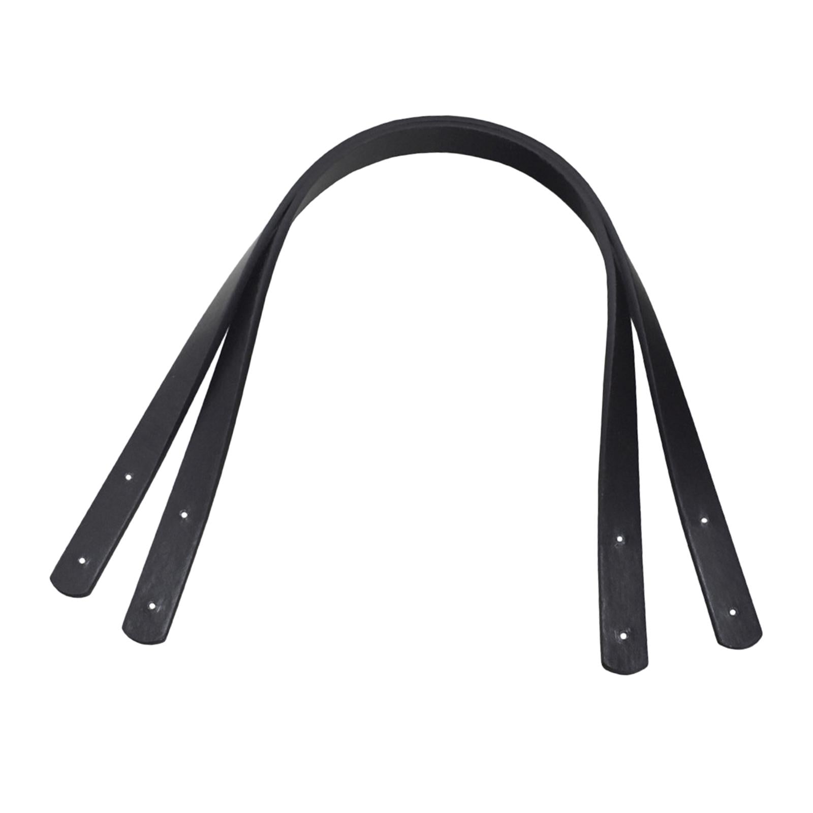 2x Bag Strap Belt Shoulder Bag Replacement Handle 60CM Black