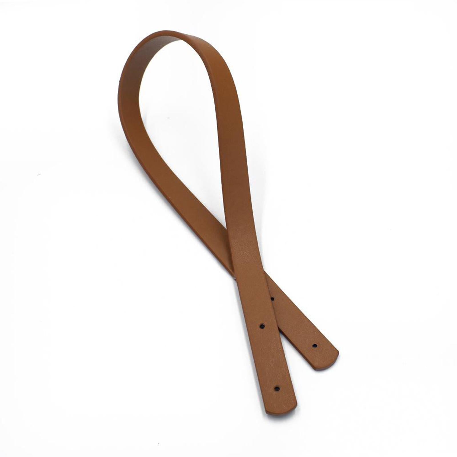 2x Bag Strap Belt Shoulder Bag Replacement Handle 60CM Light Brown