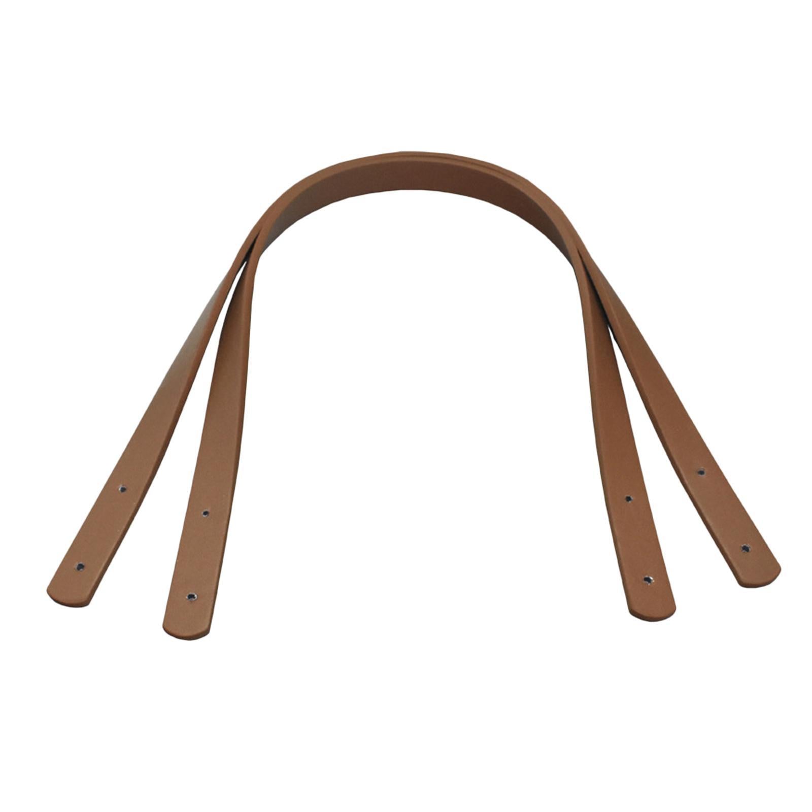 2x Bag Strap Belt Shoulder Bag Replacement Handle 60CM Light Brown