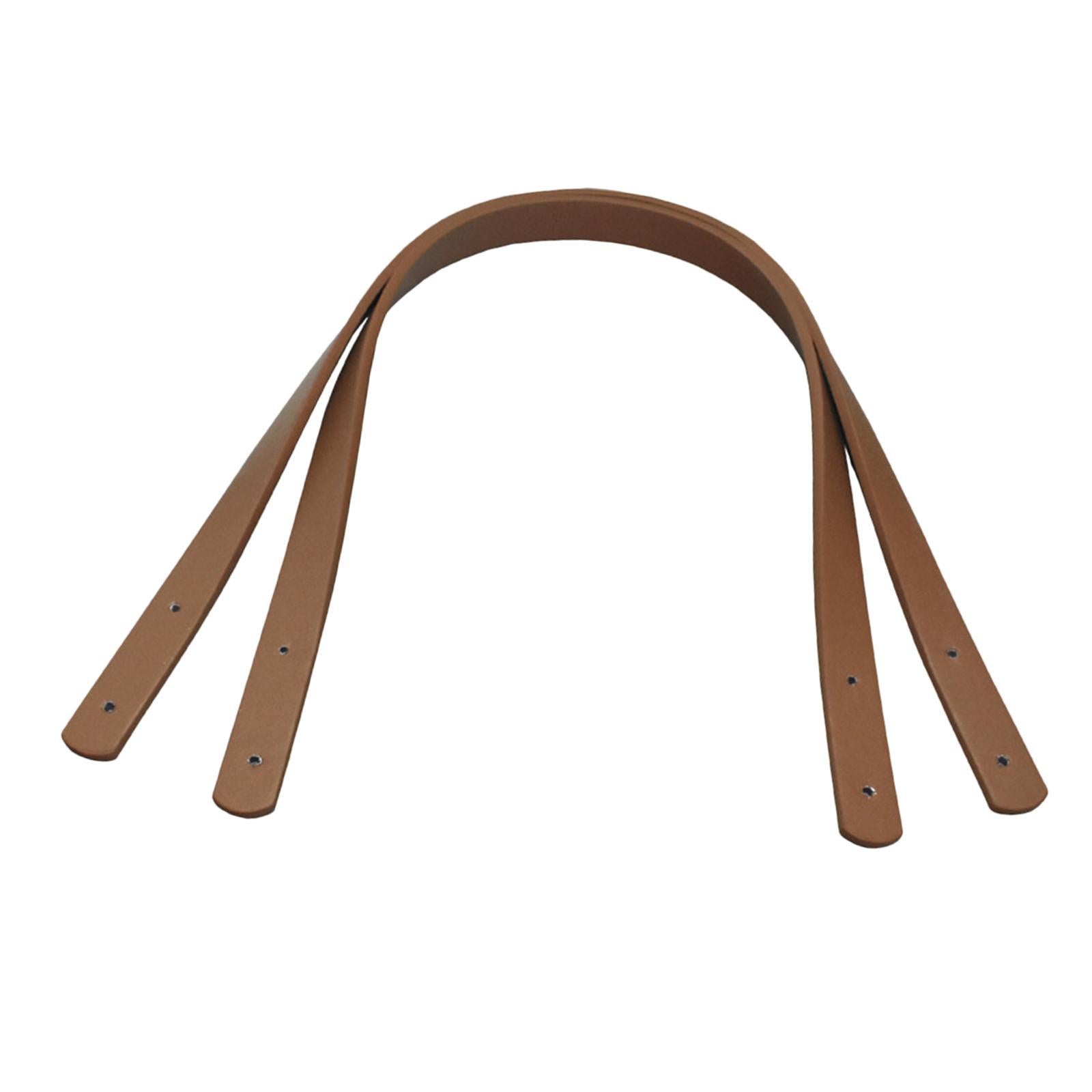 2x Bag Strap Belt Shoulder Bag Replacement Handle 60CM Light Brown