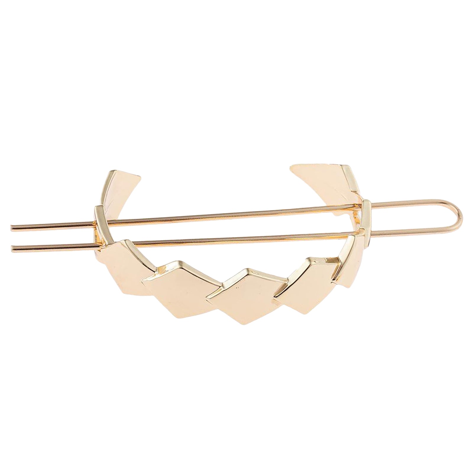 Womens Hair Cuff Bun Cage Hair Pin Clips Hair Stick Chignon Pin Gold