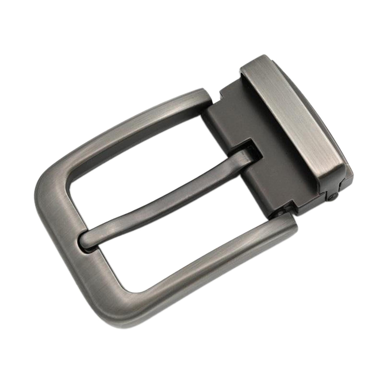 Mens Classic Alloy Belt Pin Buckle Single Pin Rectangular Buckle Replacement