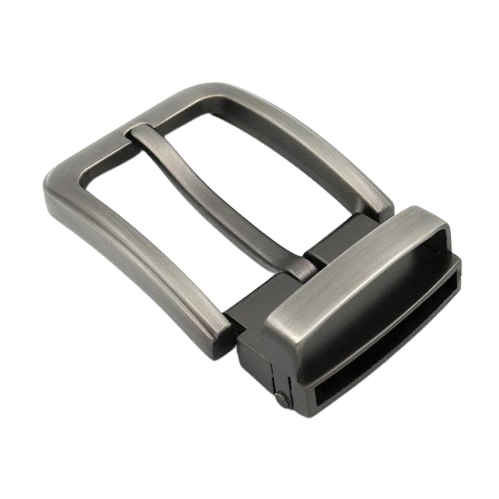 Mens Classic Alloy Belt Pin Buckle Single Pin Rectangular Buckle Replacement