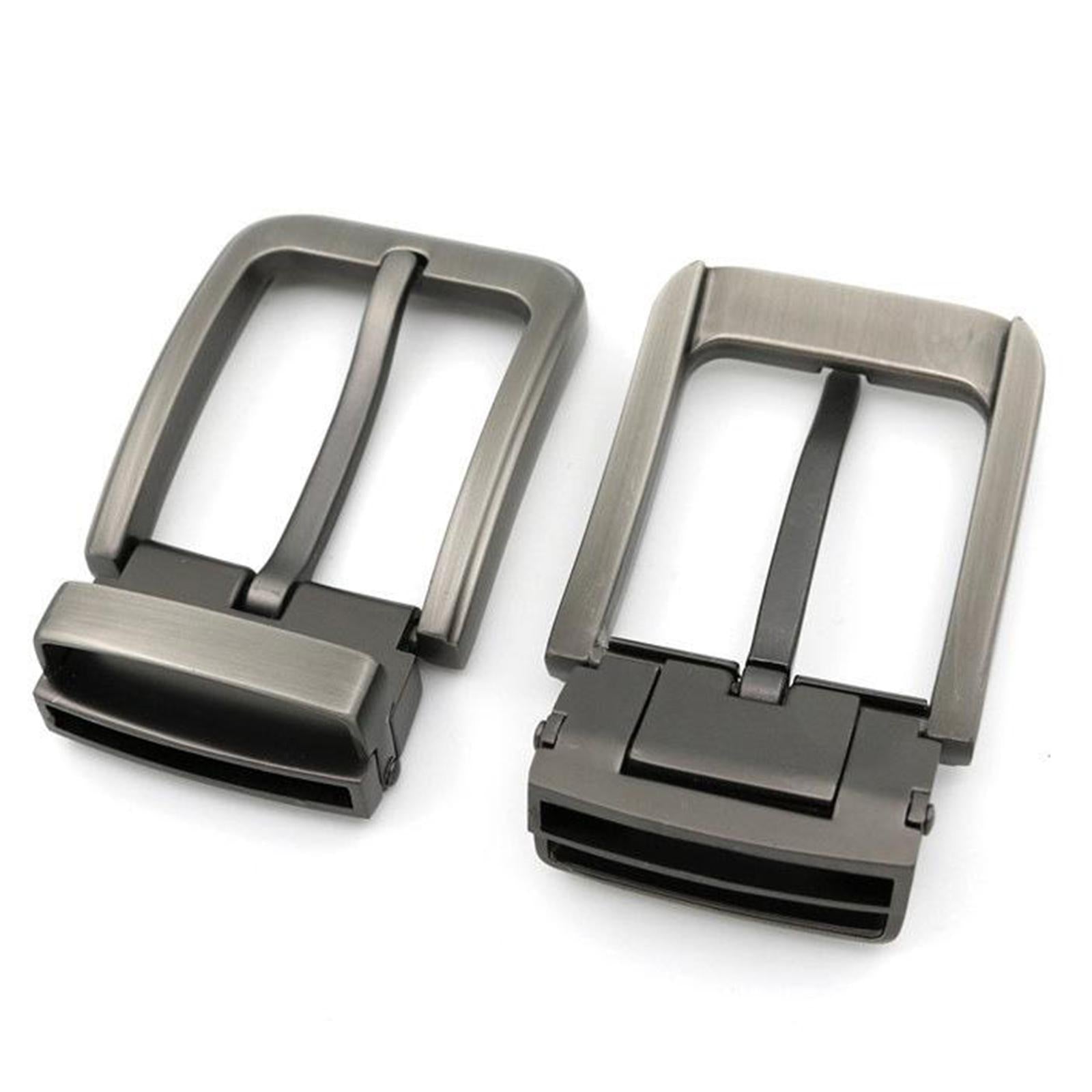 Mens Classic Alloy Belt Pin Buckle Single Pin Rectangular Buckle Replacement