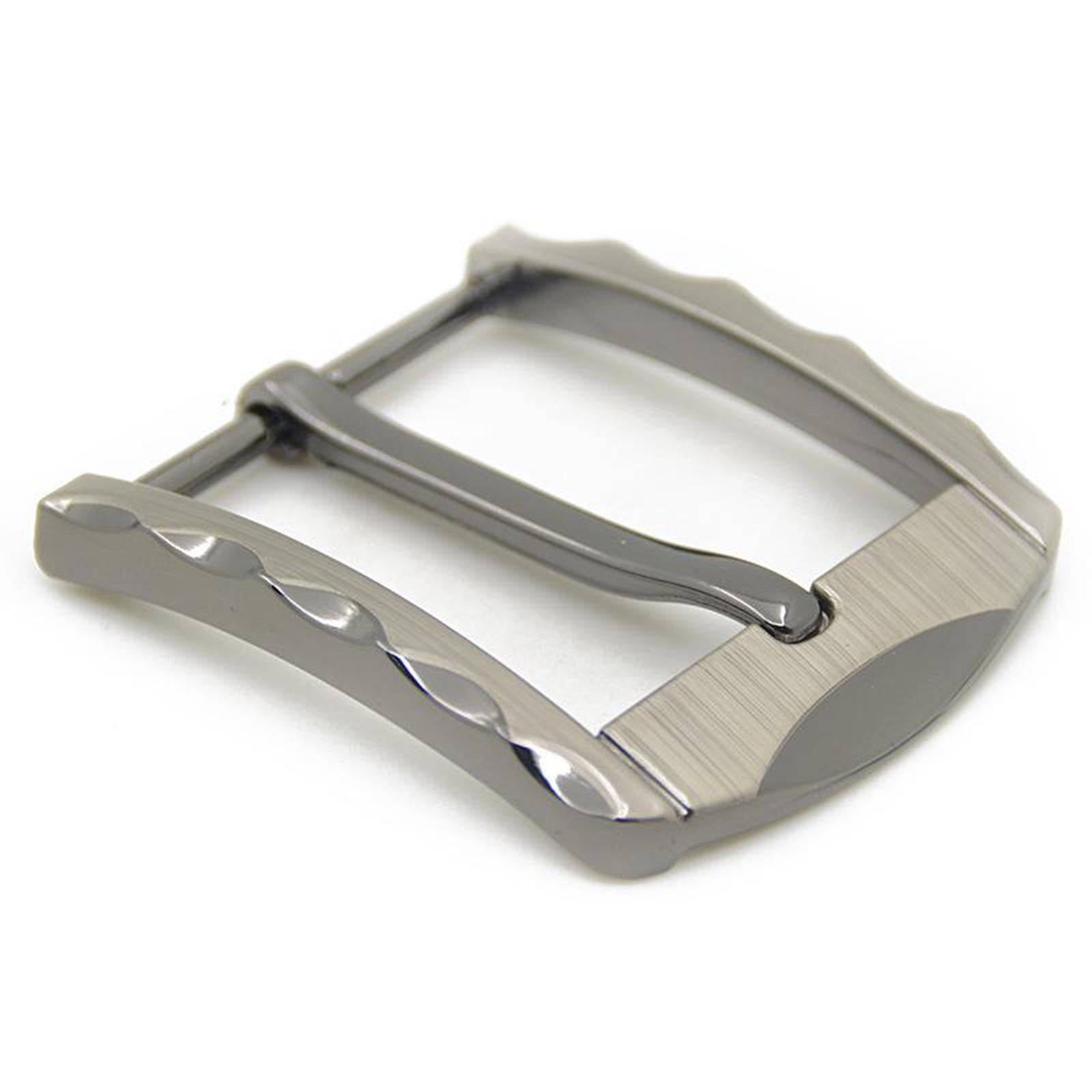 Men Classic Alloy Antique Belt Buckle Single Prong Rectangular Pin Buckle