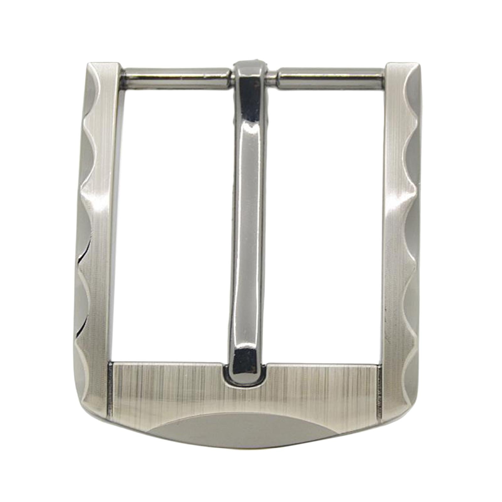 Men Classic Alloy Antique Belt Buckle Single Prong Rectangular Pin Buckle