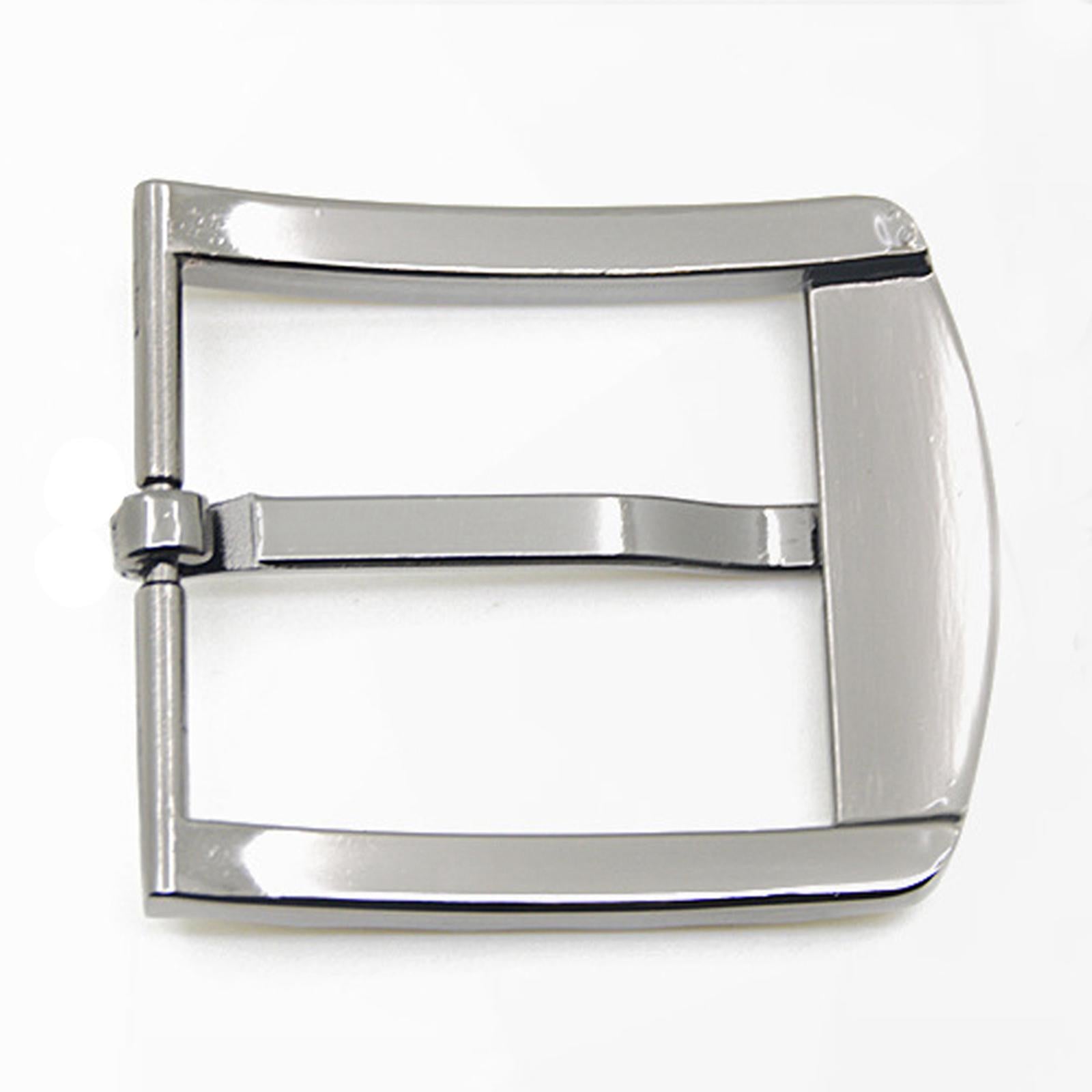 Men Classic Alloy Antique Belt Buckle Single Prong Rectangular Pin Buckle