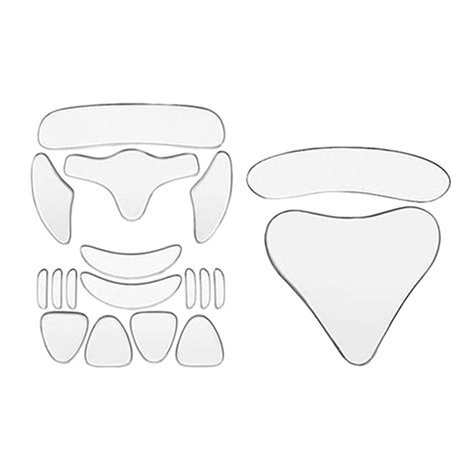 18 Pcs Facial Wrinkle Patches Anti-Aging Stripes for Forehead Eye Neck Chest