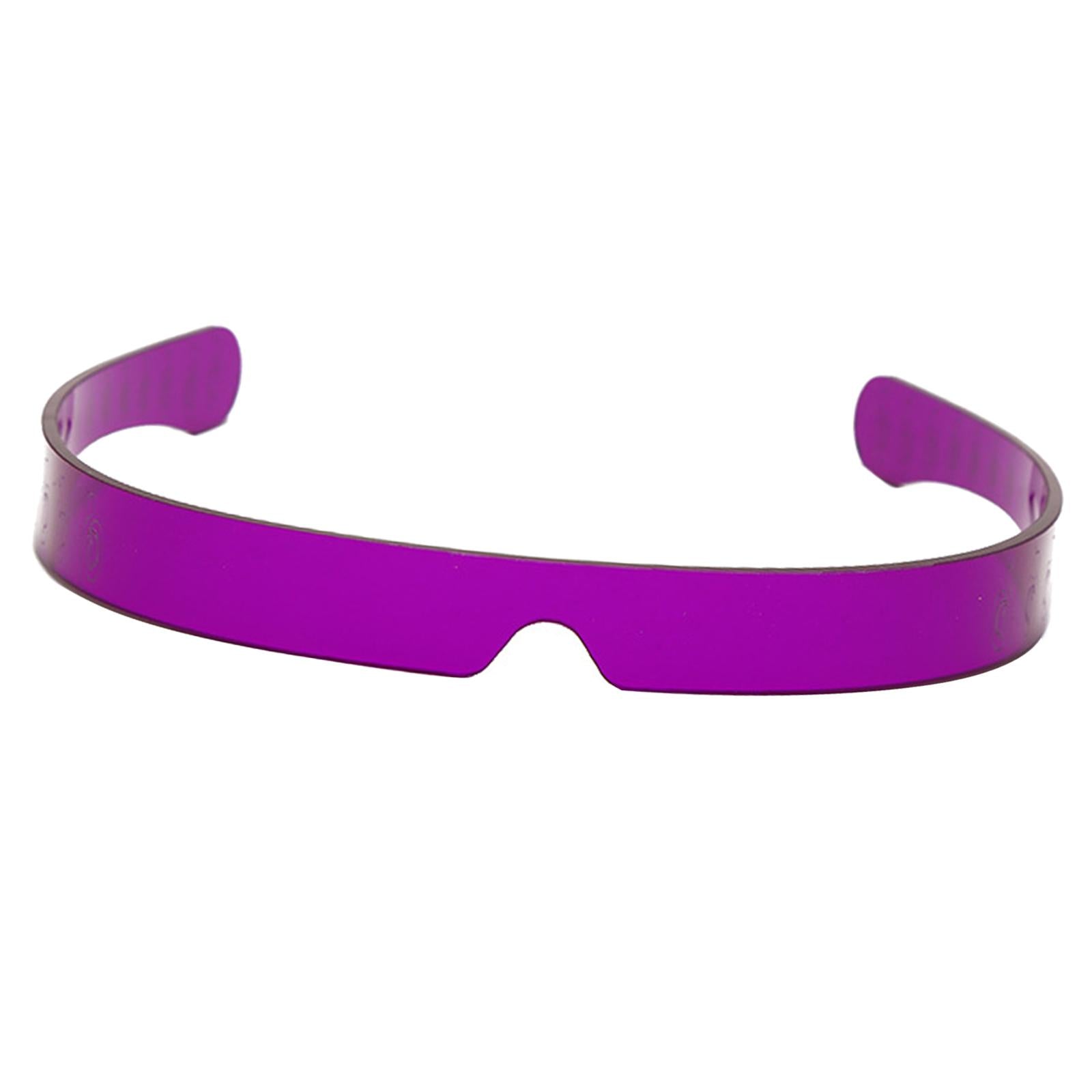 Unisex V-shape Sunglasses Rimless Sun Glasses Fashion Luxury Retro Eyewear Purple
