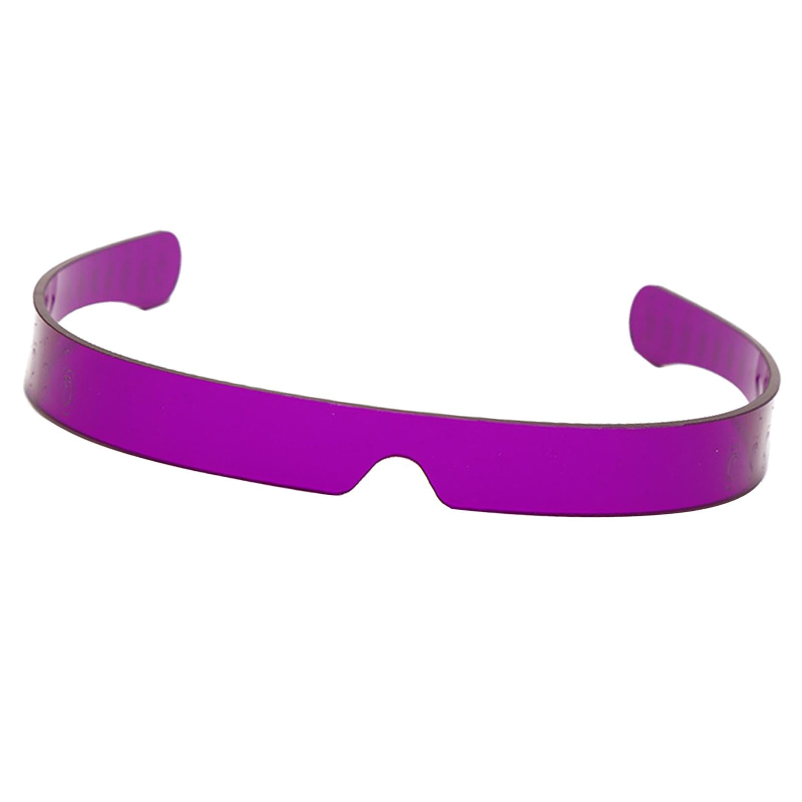 Unisex V-shape Sunglasses Rimless Sun Glasses Fashion Luxury Retro Eyewear Purple