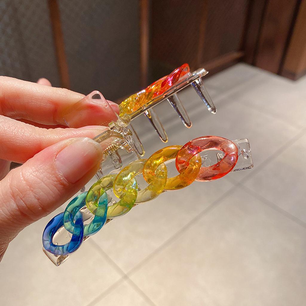 Extra Large Acrylic Hair Claw Clip Hairpins Barrettes Clamp Grip for Women