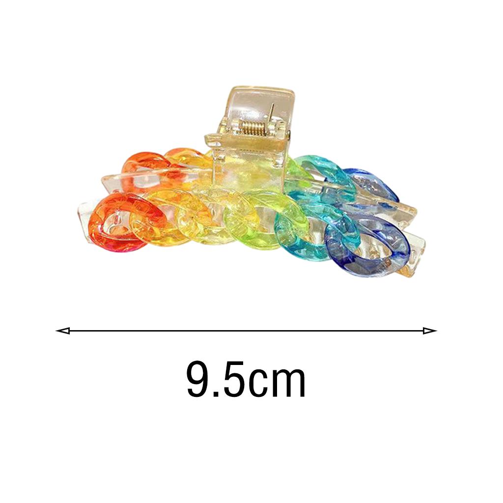 Extra Large Acrylic Hair Claw Clip Hairpins Barrettes Clamp Grip for Women