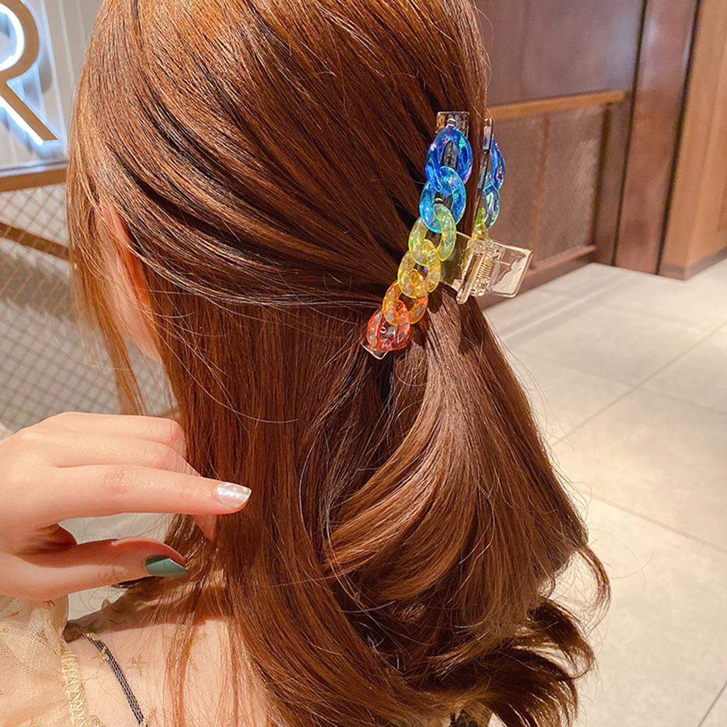 Extra Large Acrylic Hair Claw Clip Hairpins Barrettes Clamp Grip for Women