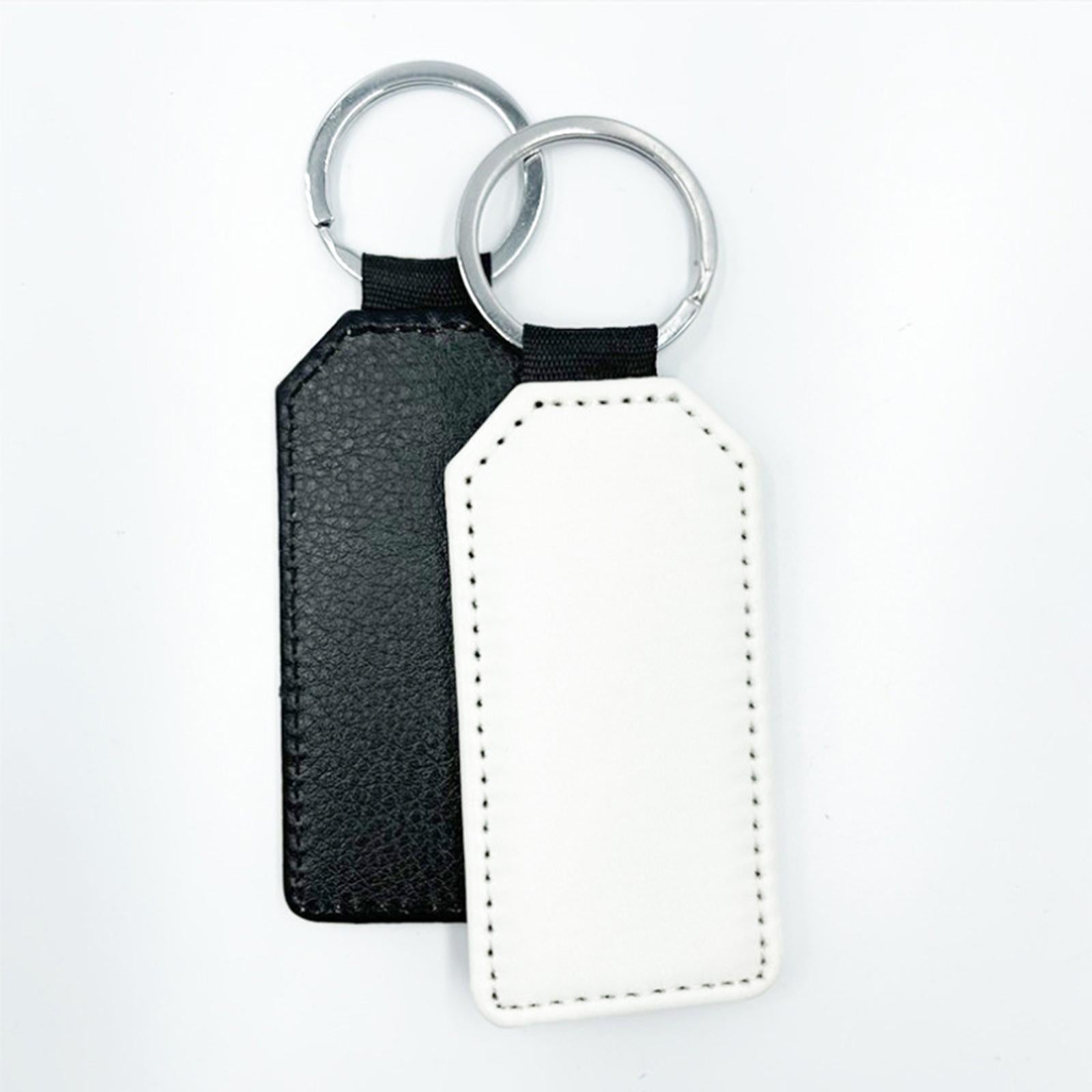 Blank Keychain Key Chain Alloy Key Rings Keyring Bag Tag Craft Bottle