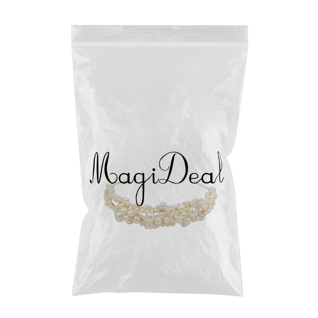 Faux Pearl Headband Fashion Bridal Hairband Wedding Party Headwear Jewelry