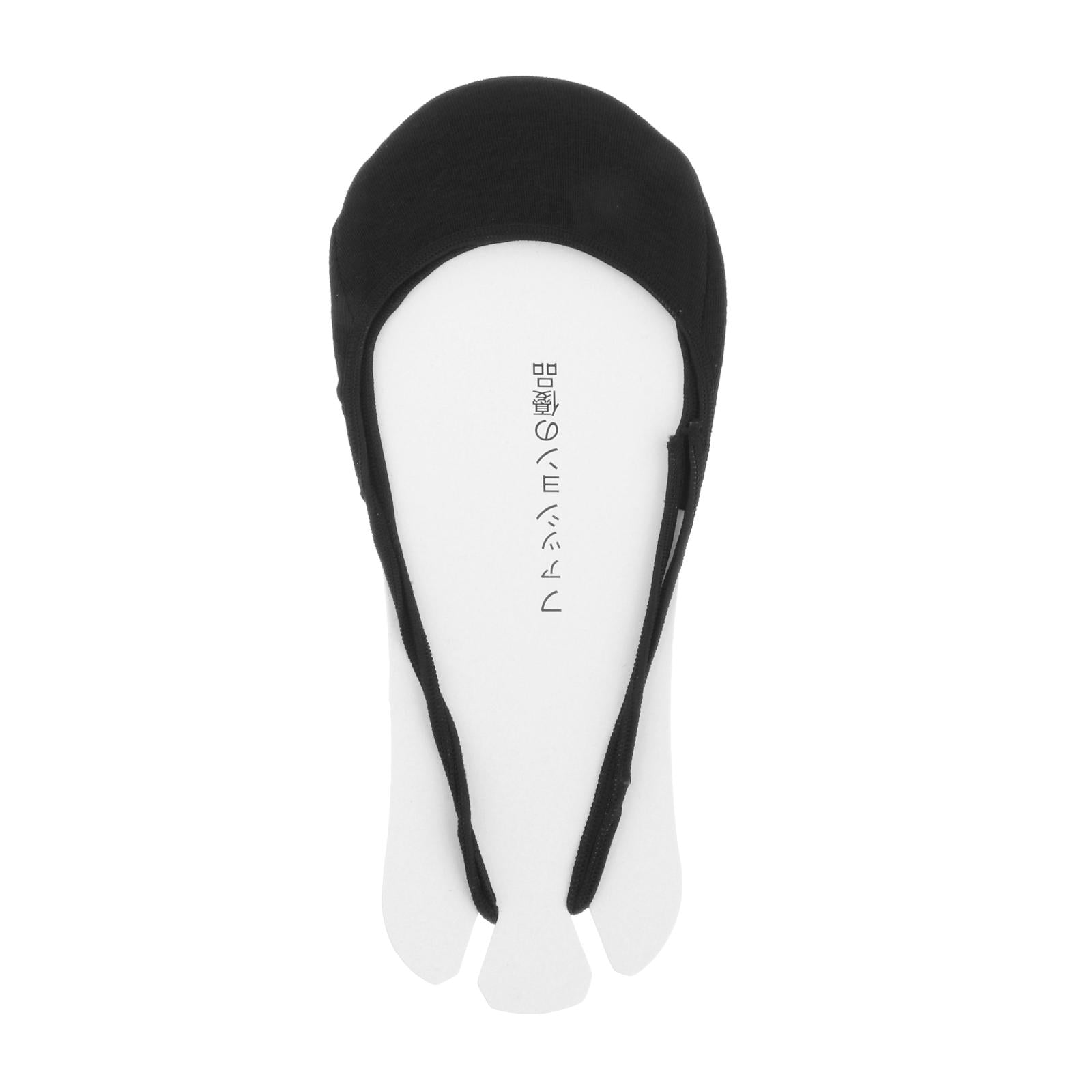 10 Pairs Half Socks with Sling Non-Slip Thin Invisible Hidden Socks Black