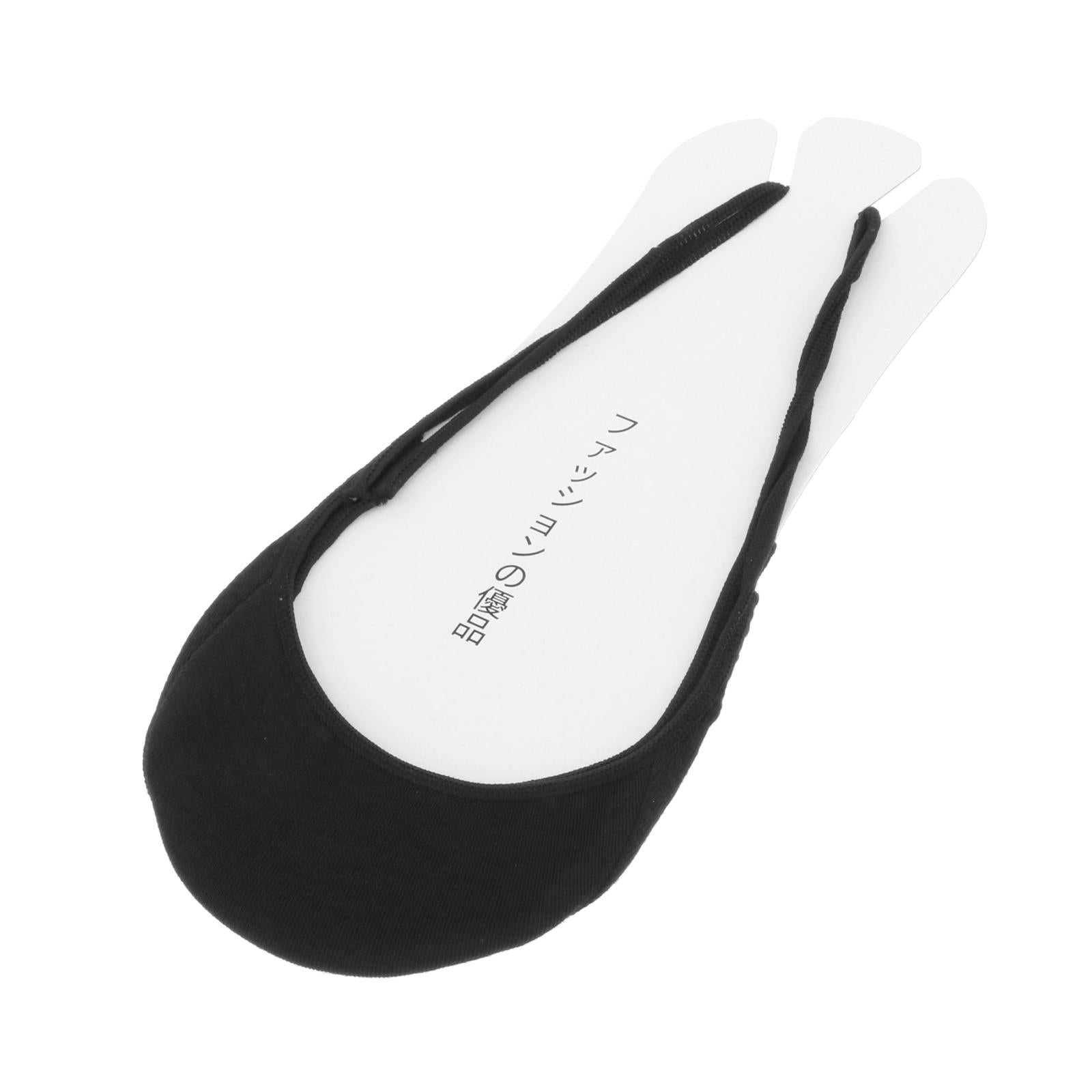 10 Pairs Half Socks with Sling Non-Slip Thin Invisible Hidden Socks Black