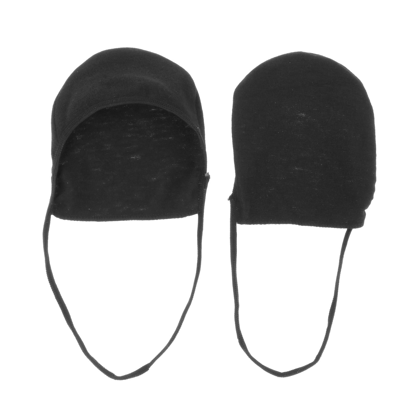 10 Pairs Half Socks with Sling Non-Slip Thin Invisible Hidden Socks Black