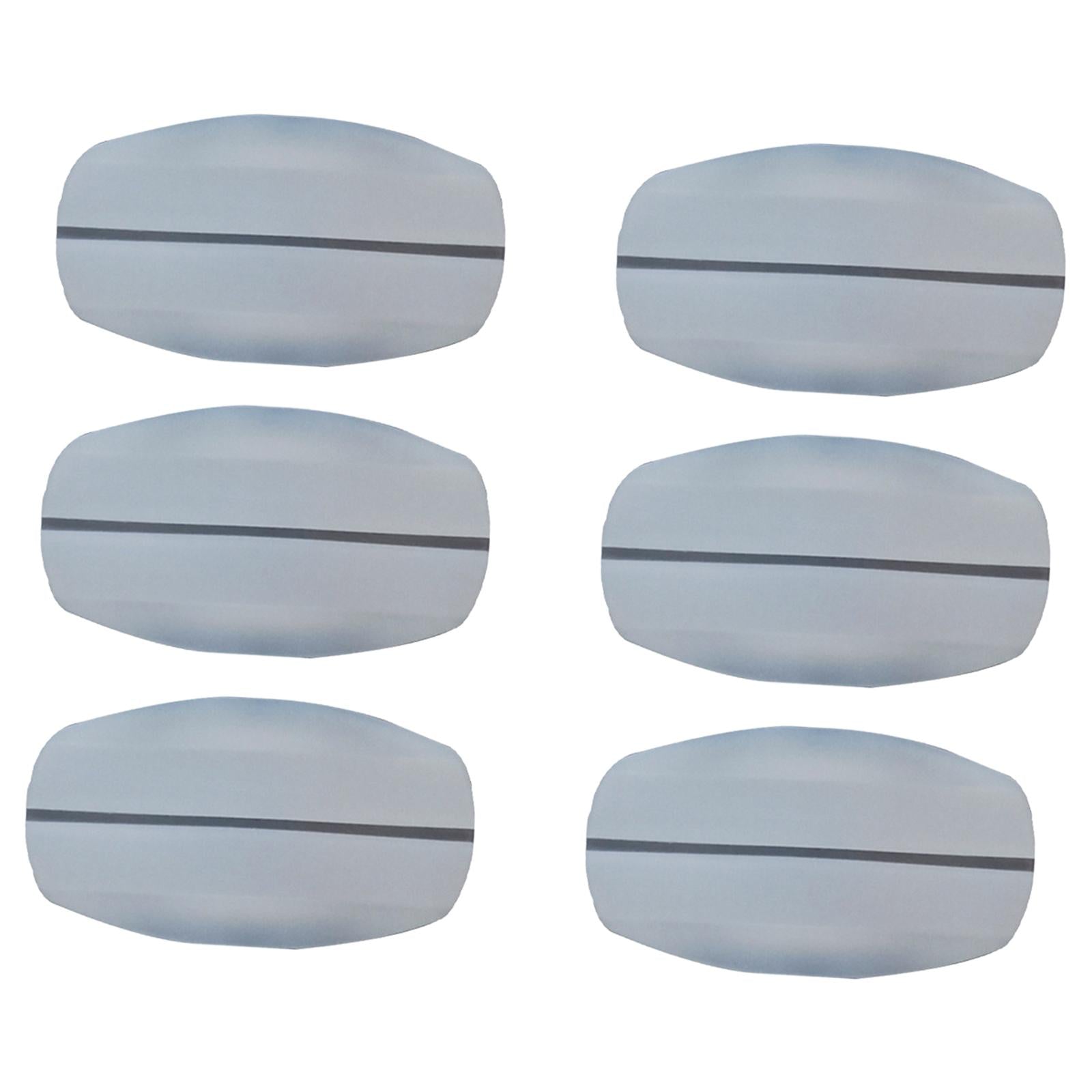 6x Silicone Bra Strap Cushions Holder Shoulder Pads White General