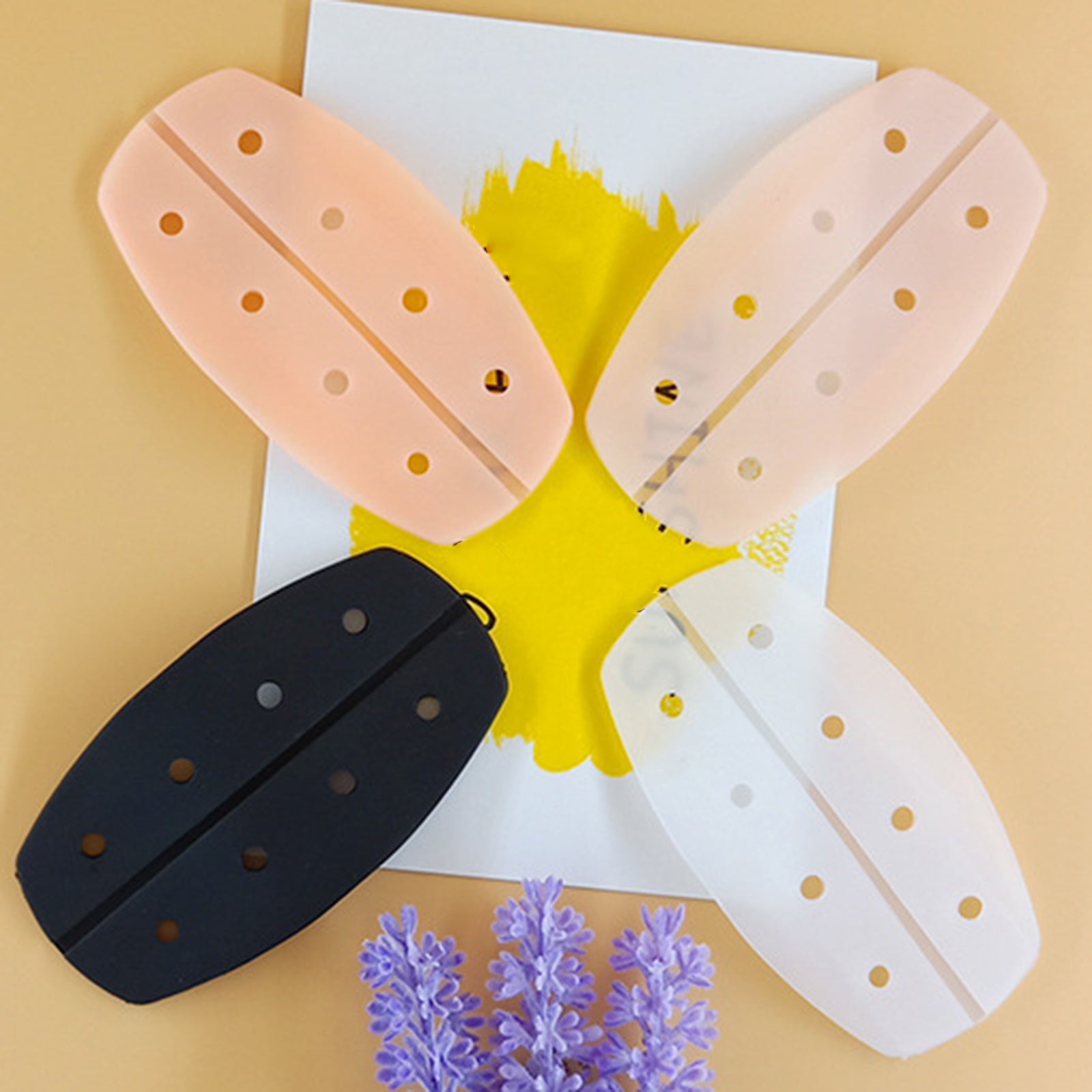 6x Silicone Bra Strap Cushions Holder Shoulder Pads White Breathable