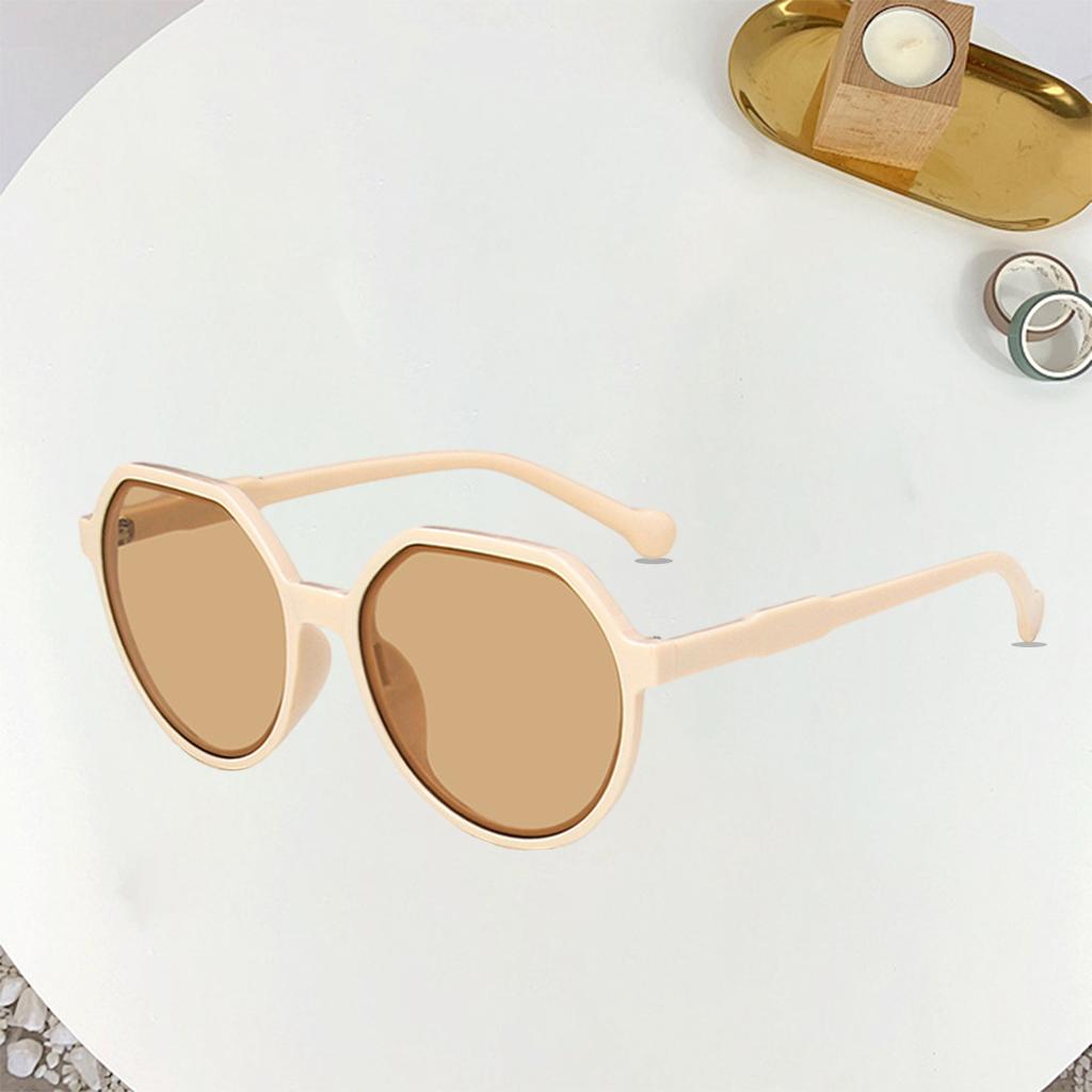 Trend Sunglasses Resin Lens Goggles Men Women Fishing Eyewear Yellow Tawny