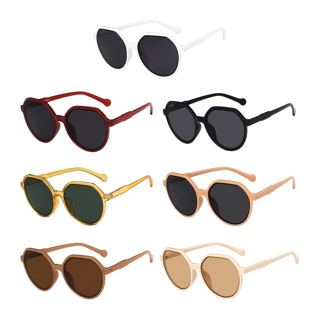 Trend Sunglasses Resin Lens Goggles Men Women Fishing Eyewear Yellow Tawny