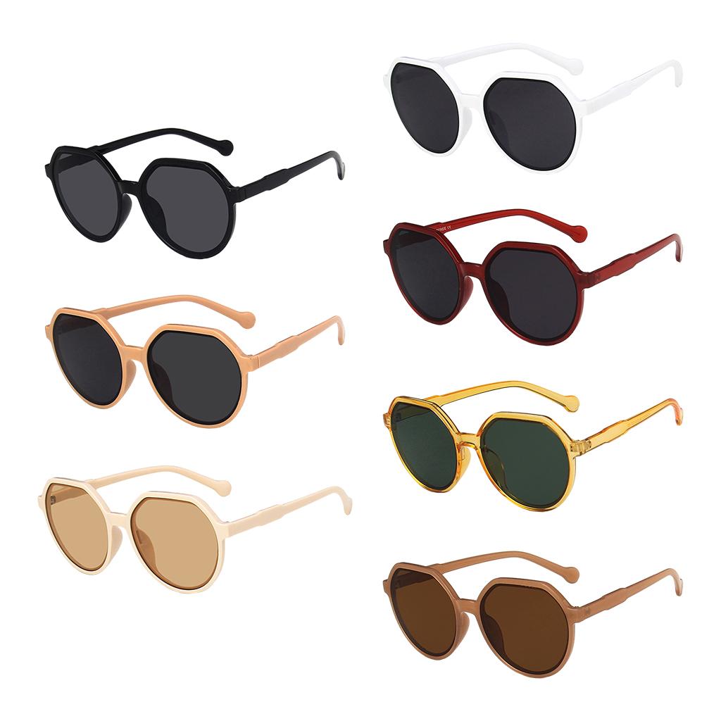 Trend Sunglasses Resin Lens Goggles Men Women Fishing Eyewear Yellow Tawny