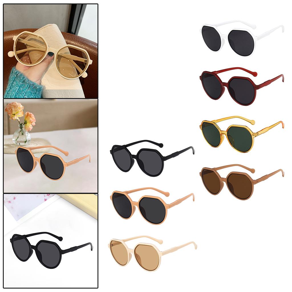 Trend Sunglasses Resin Lens Goggles Men Women Fishing Eyewear Yellow Tawny