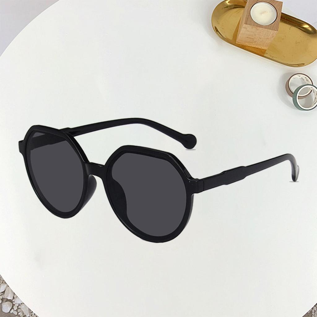 Trend Sunglasses Resin Lens Goggles Men Women Fishing Eyewear Black Gray