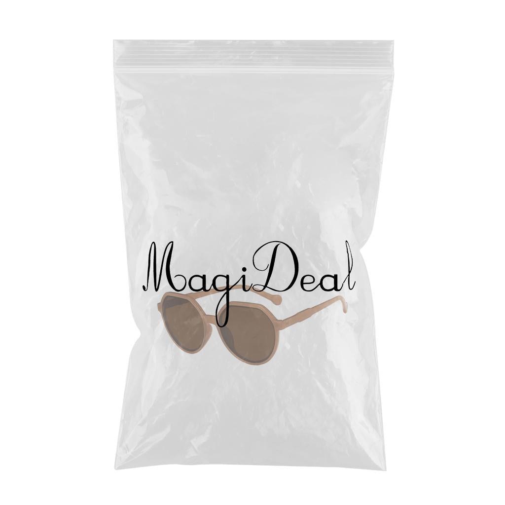 Trend Sunglasses Resin Lens Goggles Men Women Fishing Eyewear Brown