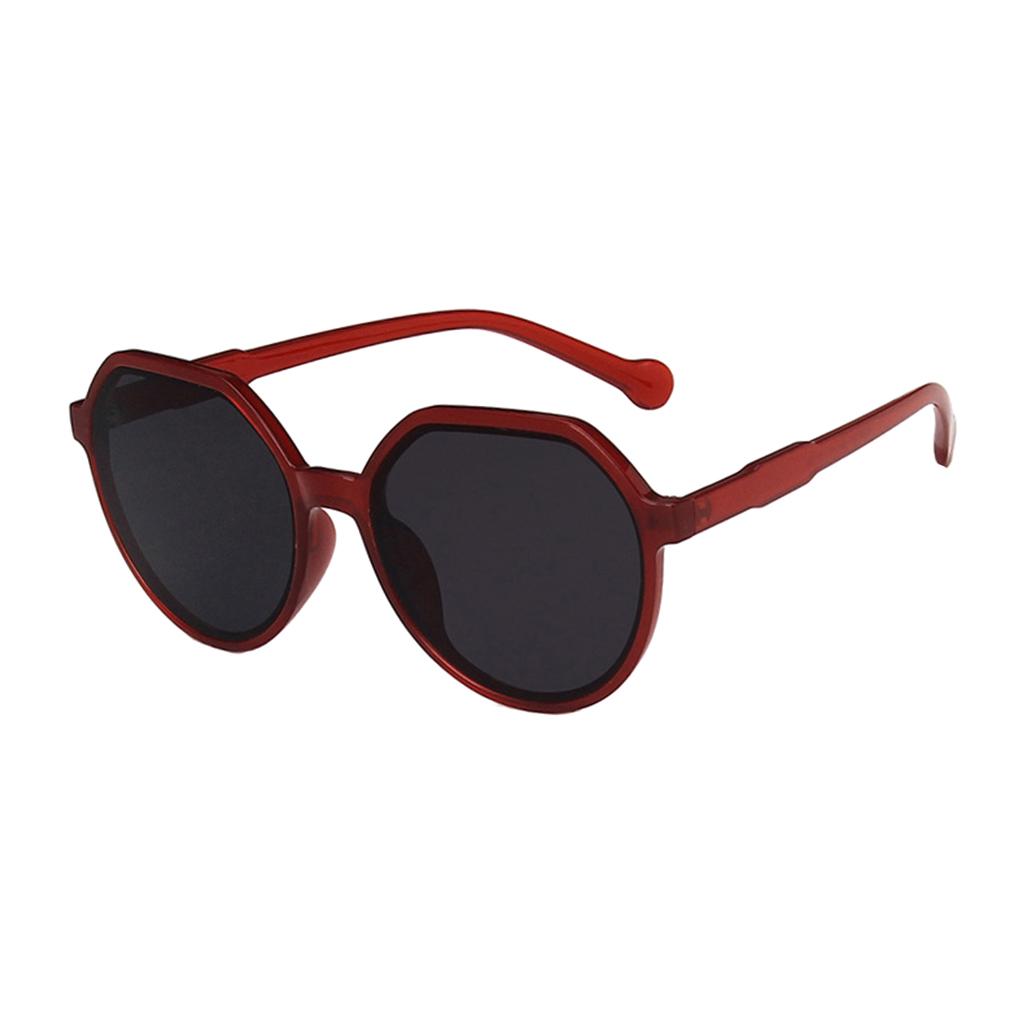 Trend Sunglasses Resin Lens Goggles Men Women Fishing Eyewear Red Gray