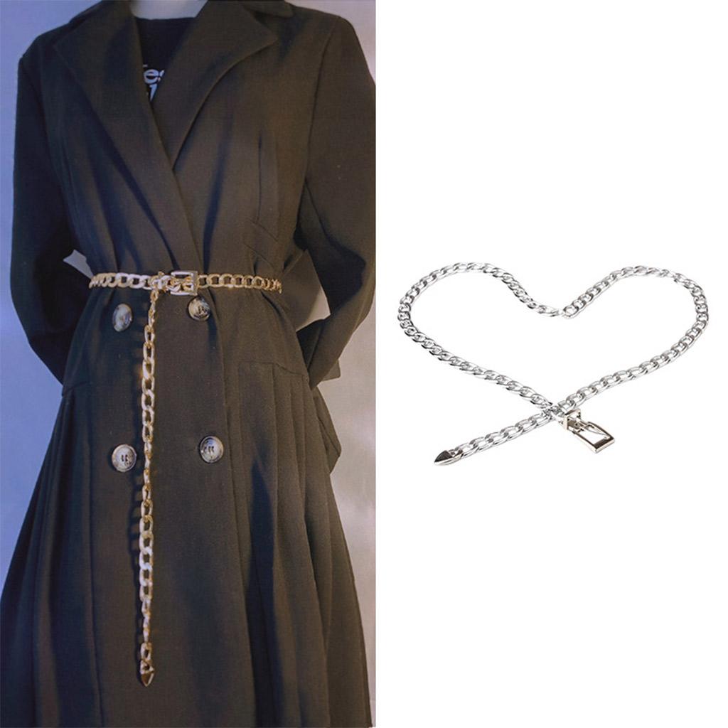 Women Waist Chain Body Belly Belt Travel Wedding Decor Accessories Silver