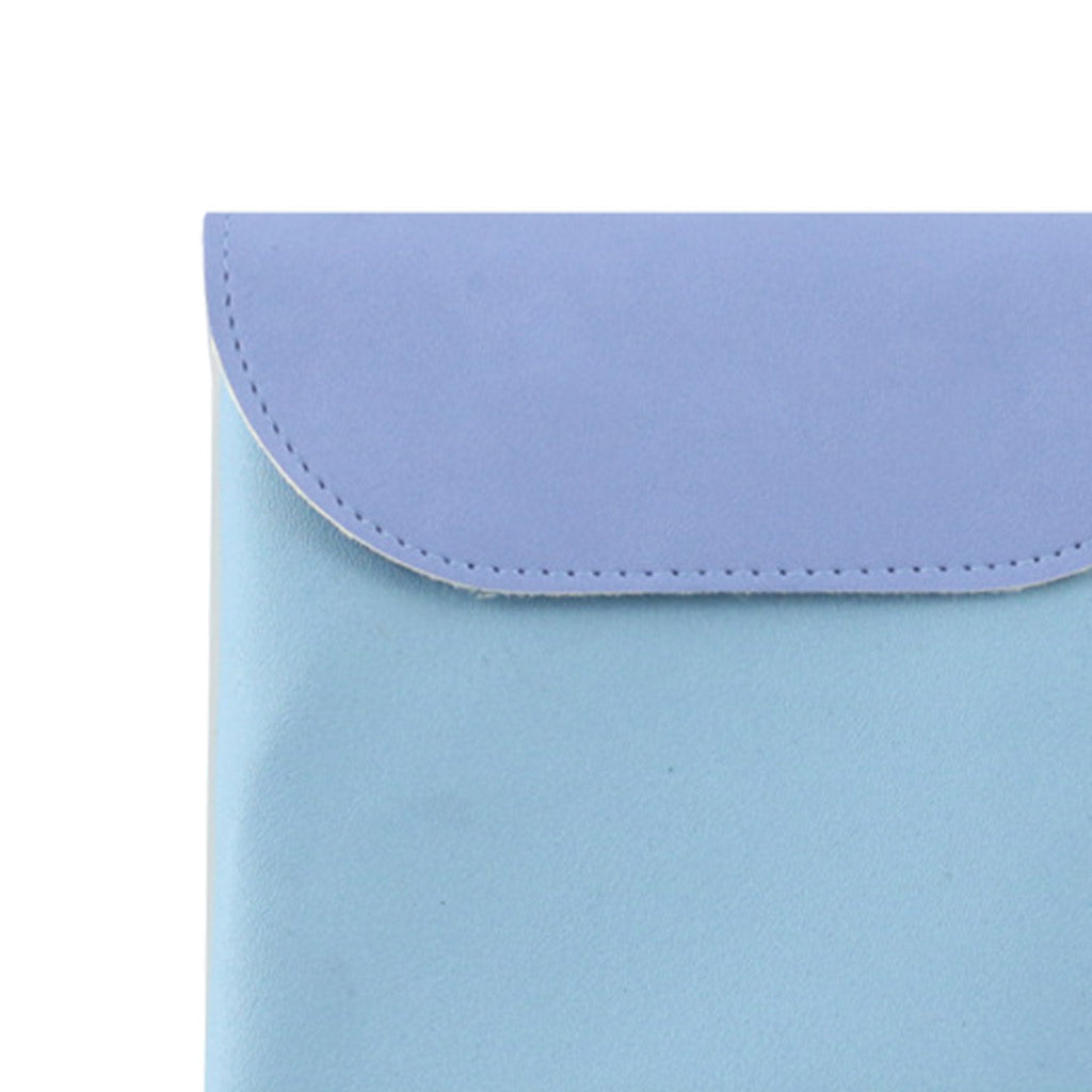 Women Portable Sanitary Towel Bag Waterproof Storage Cosmetic Cards Blue