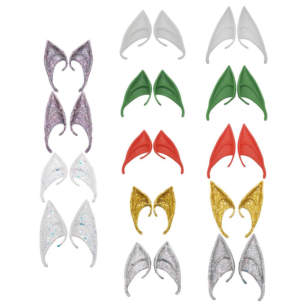 Cosplay Fairy Elf Ears Pixie Elven Vampire Halloween Props White 12cm