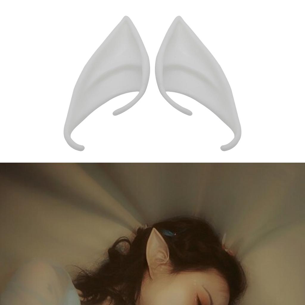 Cosplay Fairy Elf Ears Pixie Elven Vampire Halloween Props Noctilucence 10cm