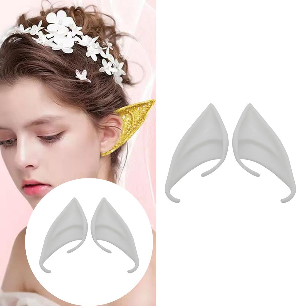 Cosplay Fairy Elf Ears Pixie Elven Vampire Halloween Props Noctilucence 10cm