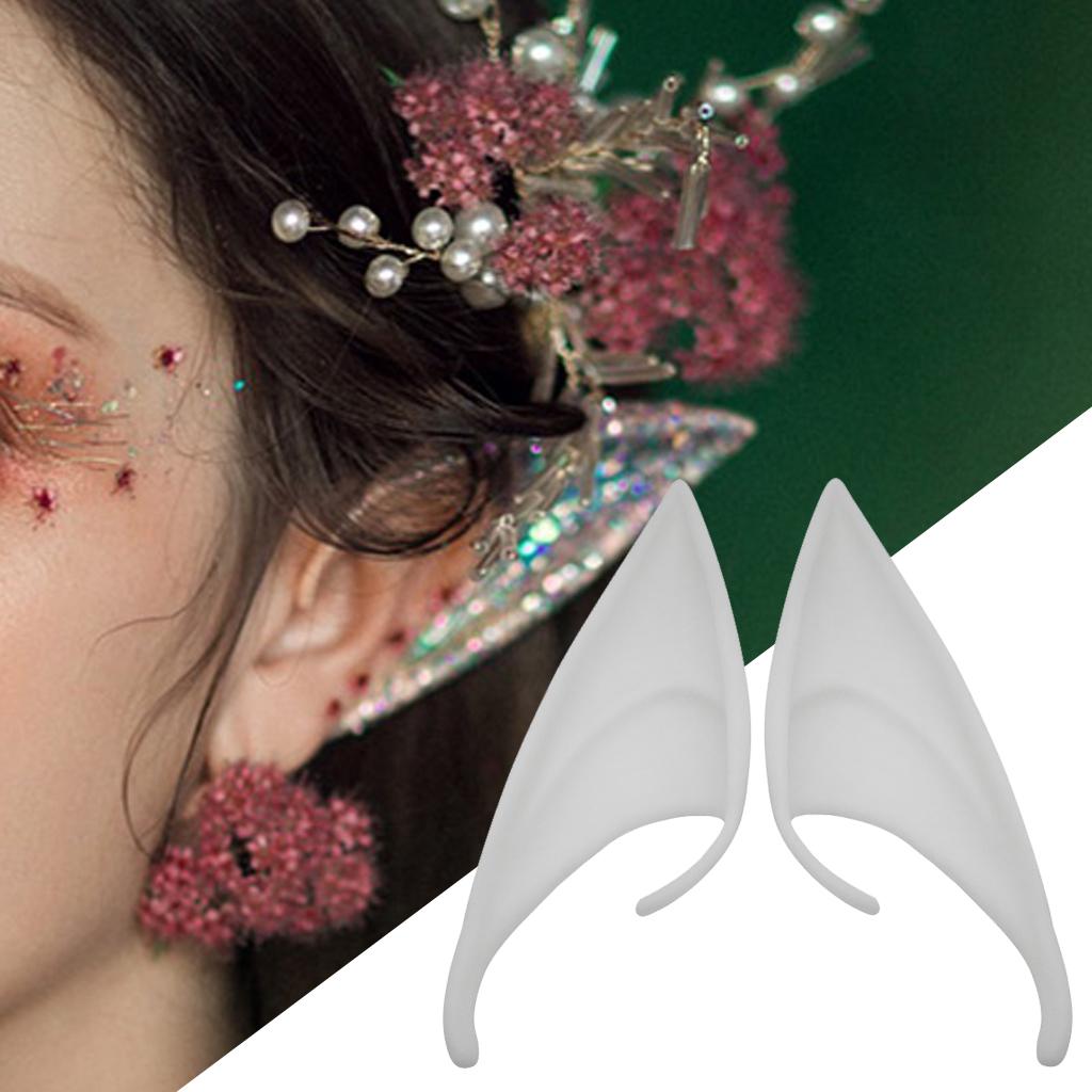 Cosplay Fairy Elf Ears Pixie Elven Vampire Halloween Props Noctilucence 12cm
