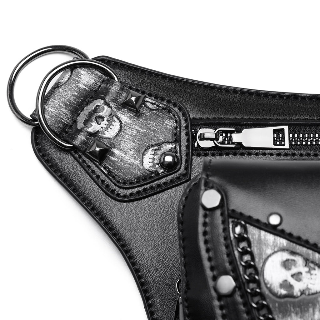 Steampunk Waist Bag Messenger Bags Satchel Leg Drop Bag Purse for Women Men