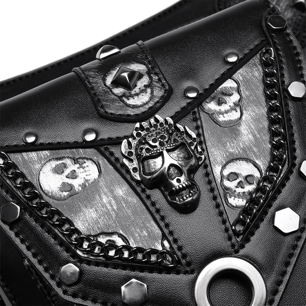 Steampunk Waist Bag Messenger Bags Satchel Leg Drop Bag Purse for Women Men